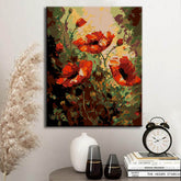 Magic Poppies: Painting by Numbers